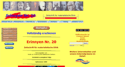Desktop Screenshot of erinn20.erinnyen.de